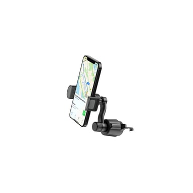 WE Soporte universal para smartphone de coche - brazo desplazable ajustable - fijación a rejilla de ventilación - MAX 8.8CM