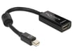 Adattatore DeLOCK mini Displayport / HDMI 0,18 m HDMI tipo A (standard) Nero