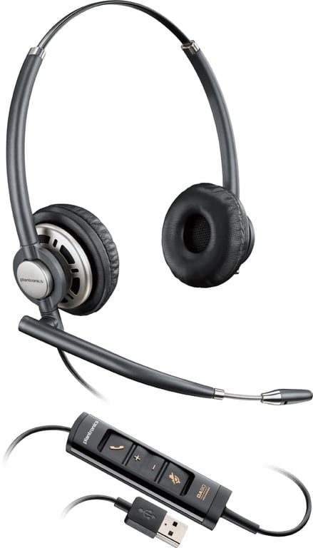 POLY Encorepro HW725 Casque Avec fil Arceau BureauCentre d'appels Neuf - vue 1