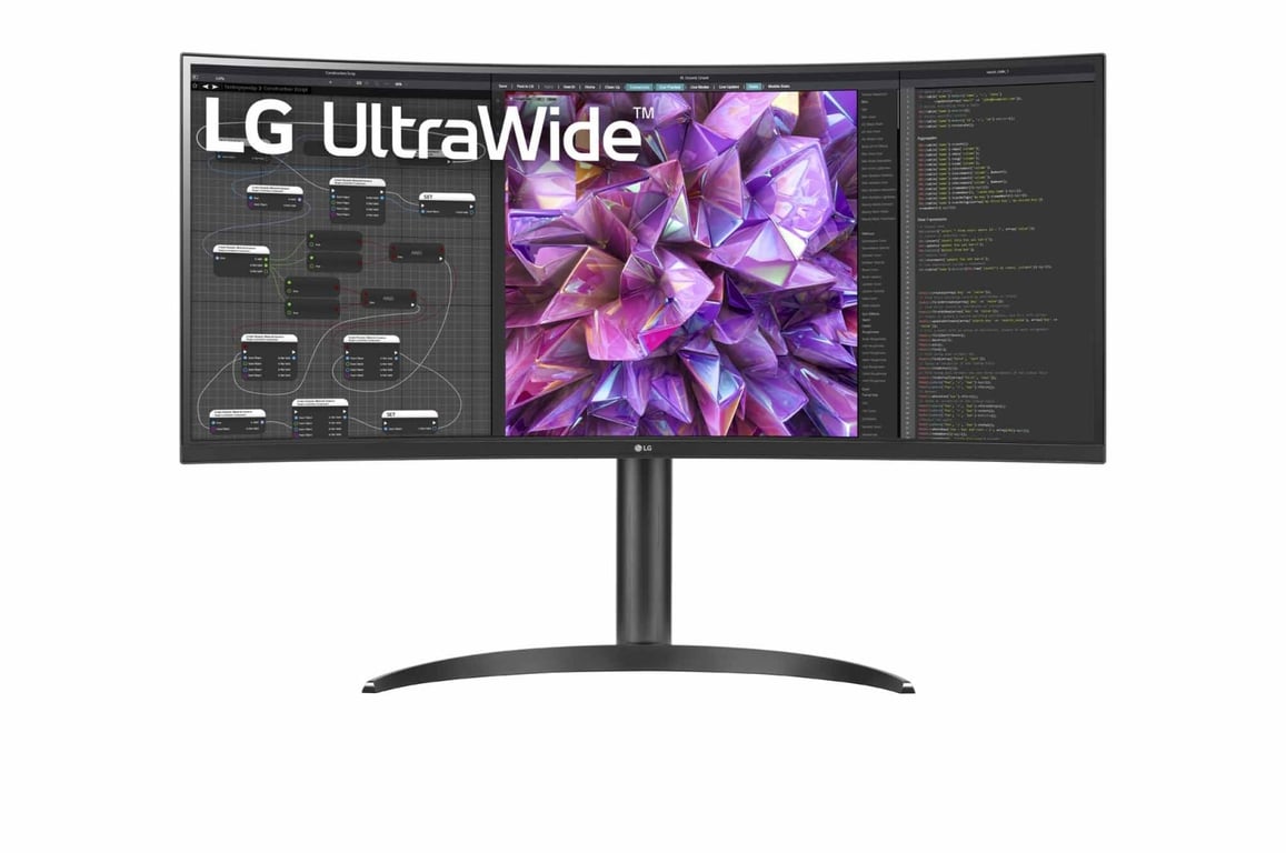LG 34 LED UltraWide 34WQ75C B - vue 2