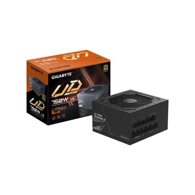 Fuente de Alimentación Gigabyte UD750GM PG5 V2 750W 80 PLUS Gold modular PCIe Gen 5.1