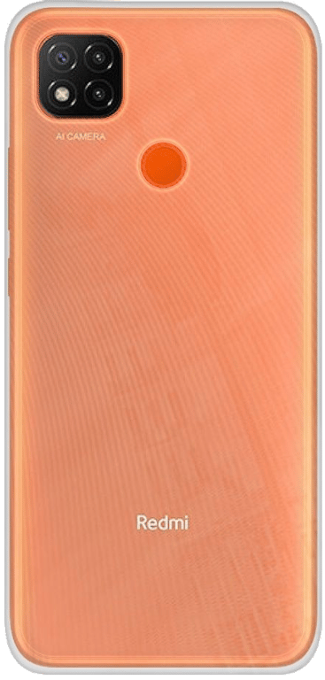 Coque silicone unie compatible Transparent Xiaomi Redmi 9C