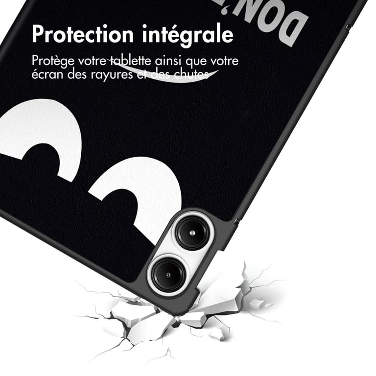 imoshion Design Trifold Bookcase voor de Xiaomi Redmi Pad Pro / POCO Pad - Don't touch