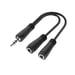 Hama 00200349 cavo audio 0,15 m 3,5 mm 2 x 3,5 mm nero