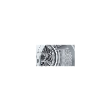 Sèche-linge pompe à chaleur Siemens WQ46H2CTFR iQ500 9 kg cuve inox Home Connect Wi?Fi autoDry smartFinish Blanc/Noir