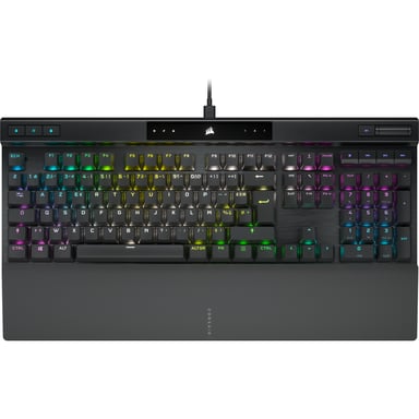 Corsair K70 Pro RGB Teclado Mecánico Gamer (Cherry MX Red) (Negro)