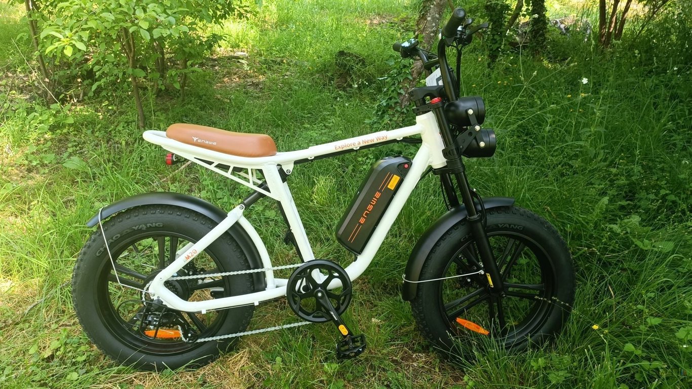 Vélo électrique ENGWE M20 750W - Autonomie 60KM - Freins à disque - Blanc