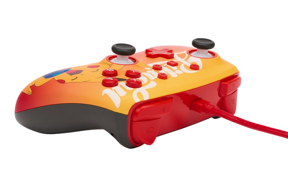 PowerA 1522784-01 mando y volante Naranja, Rojo USB Gamepad Analógico Nintendo Switch