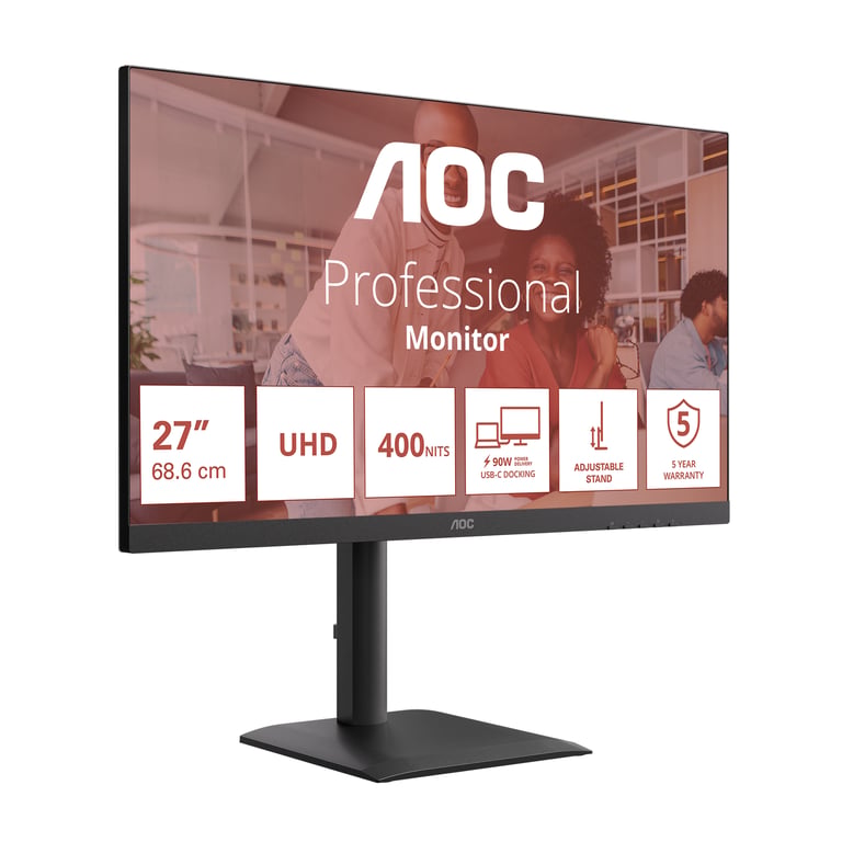 AOC U27E4CV écran plat de PC Neuf - vue 3