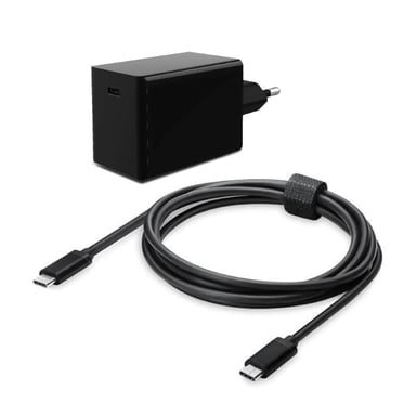 bundle chargeur/câble Heden,  chargeur universel USB-C 45W, Câble USB-C 1.2 mètre inclus