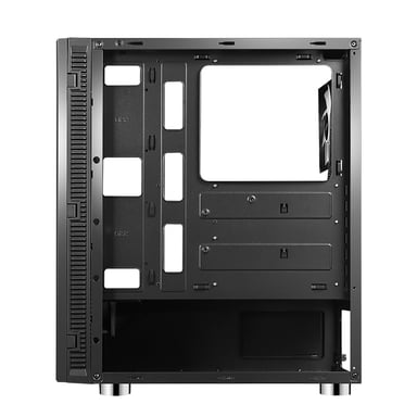CASE ITEK M.TOWER ''SYLENT 05 EVO'', 2*USB3, 3*12cm fan, rivest. Fonoas. - No Alim. BK - ITGCSY05E