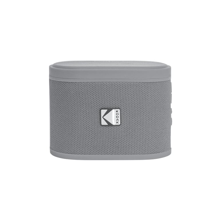KODAK Soundbrix - Enceinte Bluetooth Magnétique avec Mécanisme de Docking, Sans Fil, Connectez jusqu'à 100 Enceintes, Autonomie de 3h, Charge Type-C, Puissance 5W RMS - Gris - Neuf