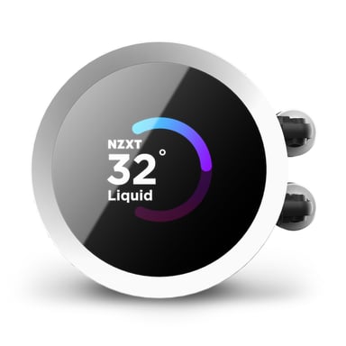 NZXT Kraken 240 RGB Processeur Refroidisseur de liquide tout-en-un 12 cm Blanc 1 pièce(s)
