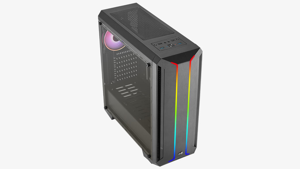 Aerocool Skyline ARGB Midi Tower Noir - Neuf