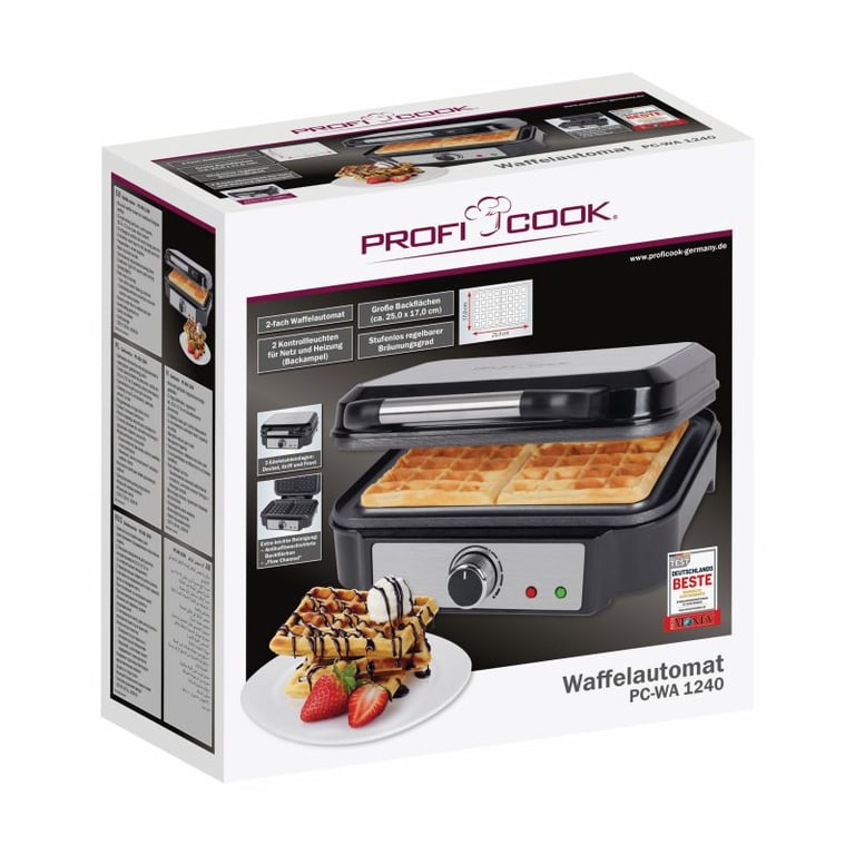 Gaufrier ProfiCook PC WA1240 - vue 5