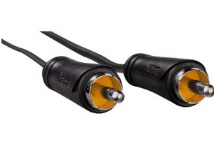 Hama 1.5m RCA m/m câble audio 1,5 m Noir