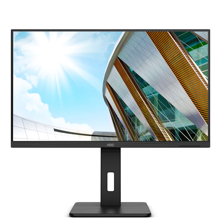AOC U32P2 Écran LED 31.5 3840 x 2160 4K @ 75 Hz VA 350 cdm² 3000:1 4 ms 2xHDMI DisplayPort haut parleurs - vue 3