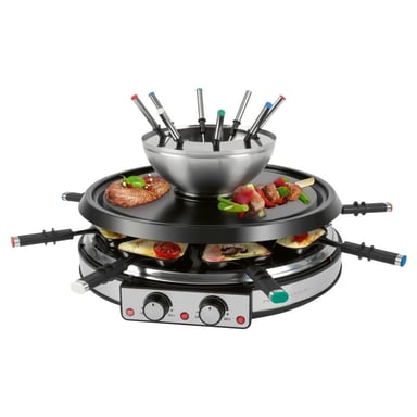 Appareil à raclette et fondue 8 personnes Proficook PC-RG/FD1245 - Neuf