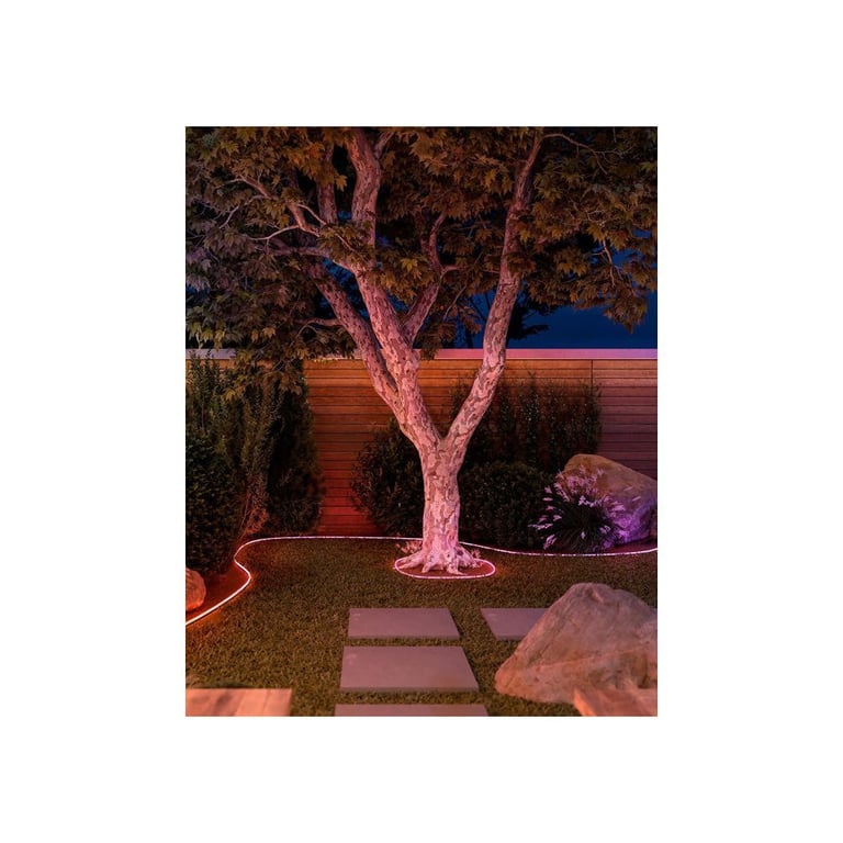 Bande LED néon extérieure Philips Hue Outdoor Neon 10 ?couleurRVB + BluetoothZigbee IP44 Silicone Neuf - vue 2