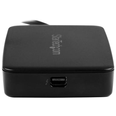 STARTECH.COM Adaptador Thunderbolt 3 a Thunderbolt - Windows y Mac - M / F - Negro