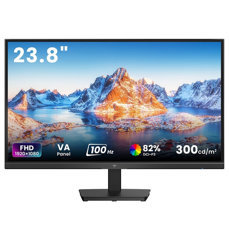 KTC H24B9 Plat 16:9 VA FHD 1920 x 1080@100Hz Moniteur de Bureau - Neuf