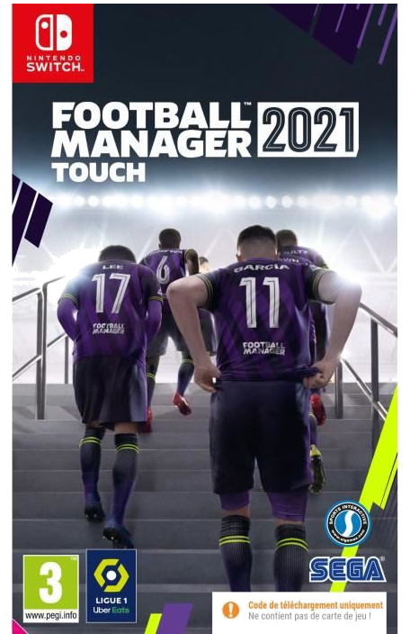 Football Manager 2021 Touch Jeu Switch (Code dans la boîte)