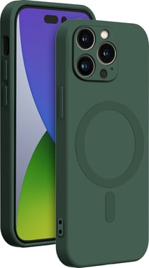 Bigben Connected COVMAGIP14PGR coque de protection pour téléphones portables Vert Apple iPhone 14 Pro