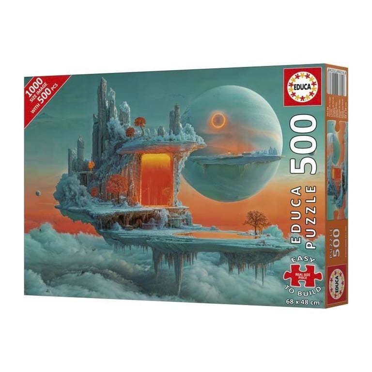 Puzzle EDUCA Planète de Feu et de Glace 500 pièces 68x48 cm À partir de - vue 9