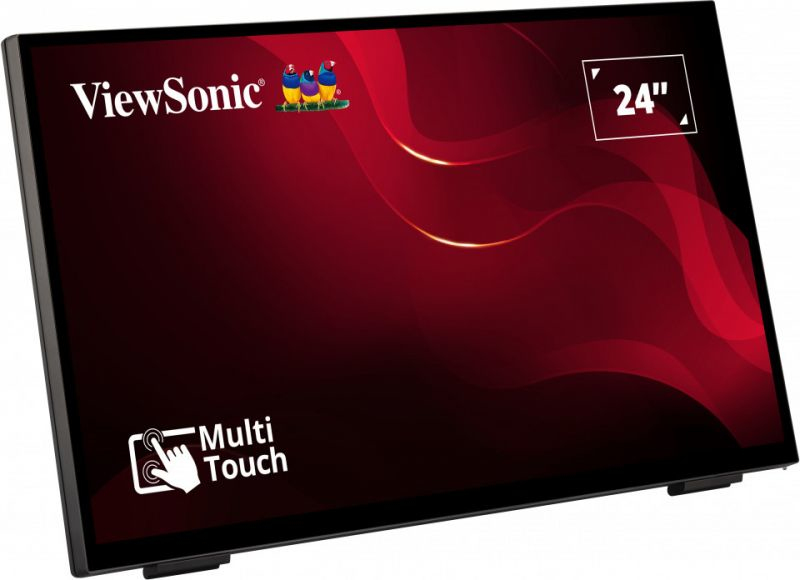 Viewsonic TD2465 affichage de messages Écran plat interactif 61 cm 24 LED 250 cdm² Full HD Écran tactile Neuf - vue 2