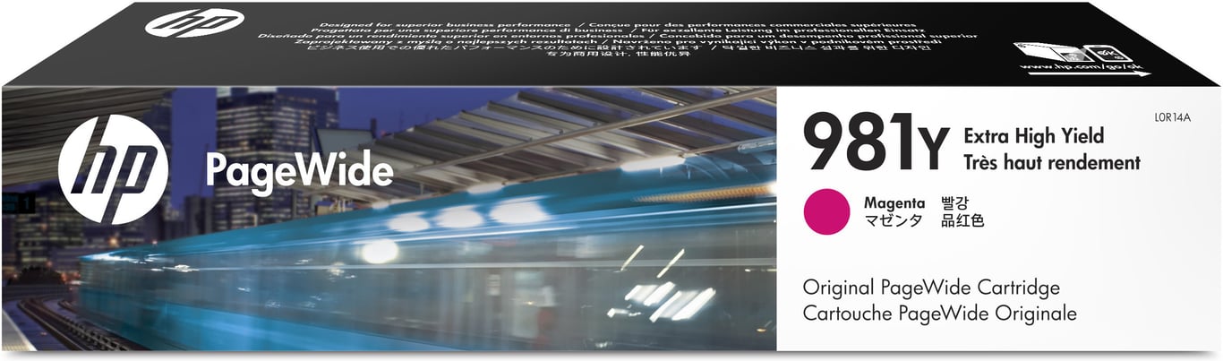 HP Cartouche Jaune L0R15A - vue 9