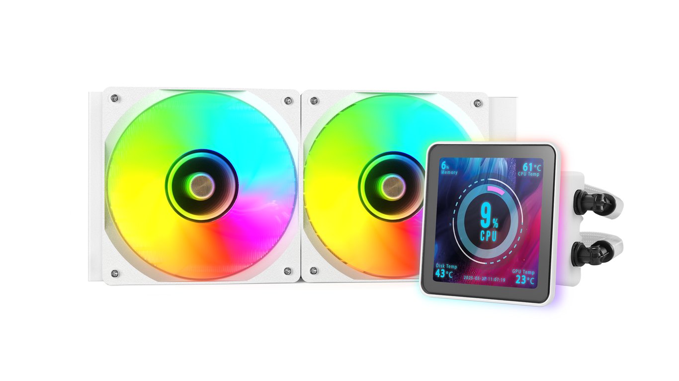 Mars Gaming ML VISIONPRO240W Processeur Refroidisseur de liquide tout en un 12 cm 1 pièce Neuf - vue 2