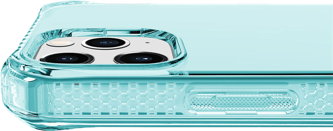 Custodia rinforzata iPhone 12 / 12 Pro Spectrum Clear Blue Itskins