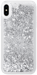 Funda Bling Bling Glitter Hybrid para Apple iPhone XS Max, Silver Galaxy