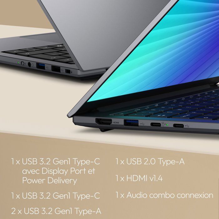 PC Portable Signium 14 S1 14 2 8K OLED 120Hz Core 5 RAM SSD Sans OS Neuf - vue 2