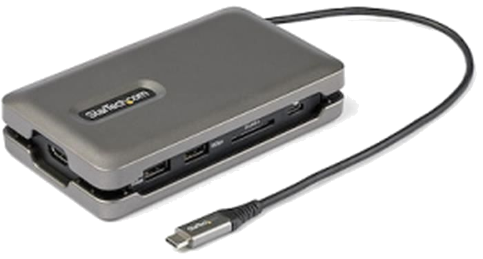 StarTech.com - DKT31CSDHPD3 - Adaptateur Multiport USB-C - USB C vers 4K60Hz HDMI 2.0, 100W PD/SD/Mi