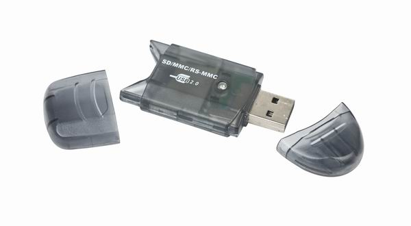 Gembird FD2-SD-1 Lettore di schede di memoria USB 2.0 nero