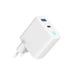Caricabatterie da rete Gembird - 1x USB-C + 1x USB-A 30W (bianco)