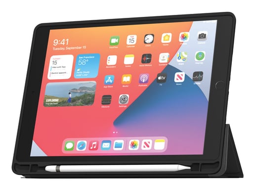 MW MW-300113 étui pour tablette 33 cm (13'') Folio Noir