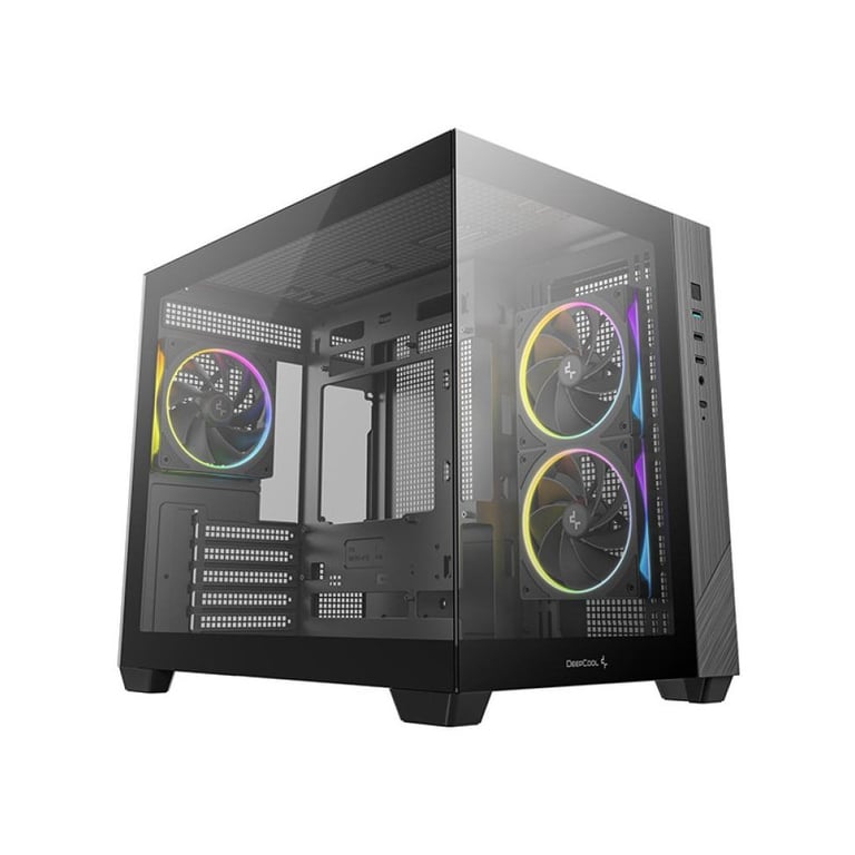 Boîtier PC gaming micro ATX DEEPCOOL CG330 3F verre trempé ARGB Neuf - vue 1