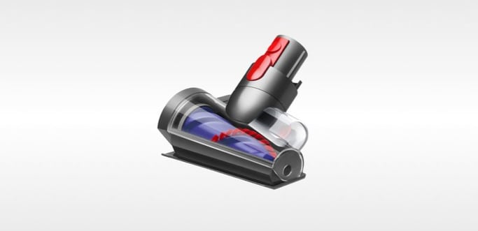 Dyson V11 Fluffy Aspiradora escoba 2 en 1 Batería Secar Sin bolsa Níquel, Rojo