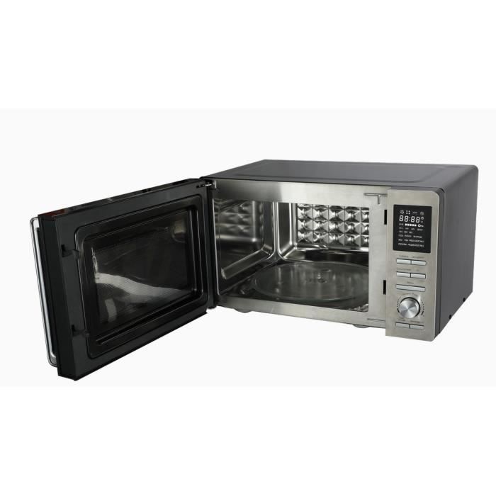Micro ondes combiné CONTINENTAL EDISON CEMO25SG13S3 25 Porte Miroir Grill Convection - vue 4