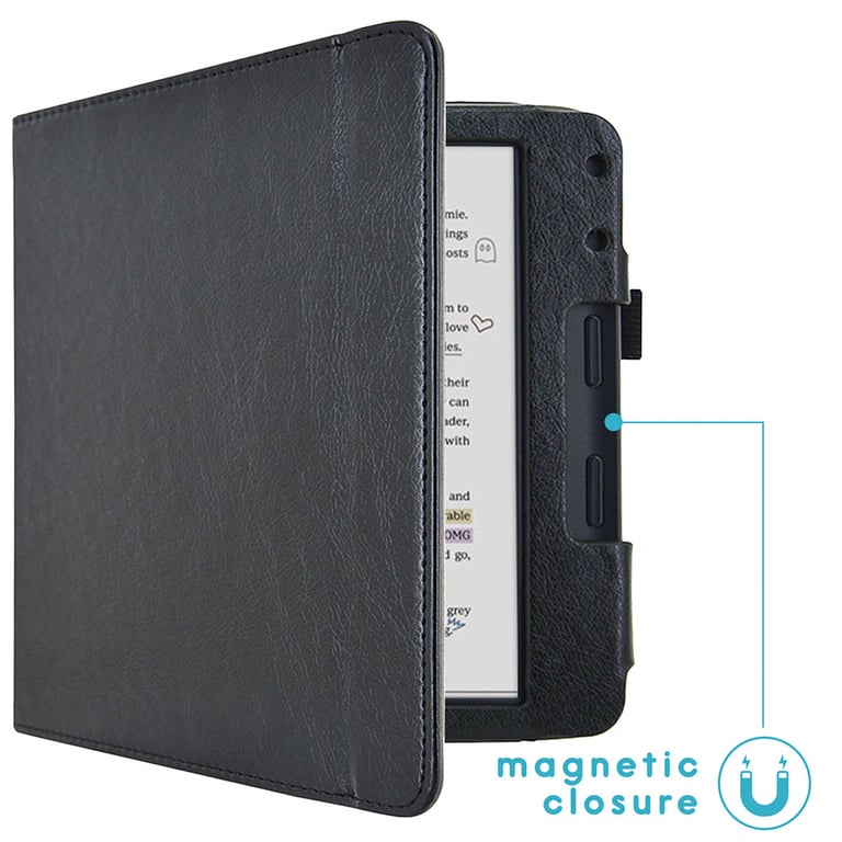 imoshion Étui de liseuse portefeuille en cuir végan pour Kobo Libra Colour / Tolino Vision Color Dorée Neuf - vue 2