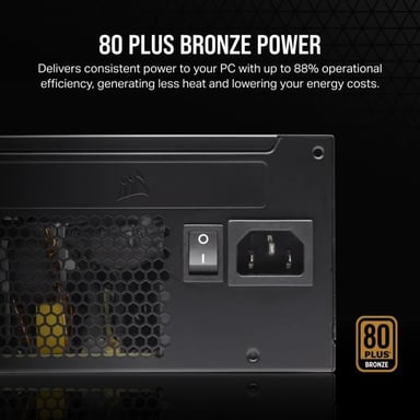 Alimentatore - CORSAIR - CX750 - Alimentazione ATX 80 PLUS Bronze