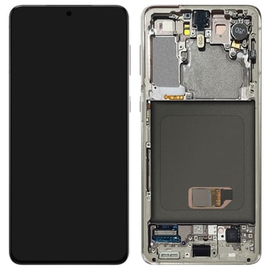 Bloc Completo Samsung S21 Pantalla LCD Cristal Táctil Original Samsung Blanco