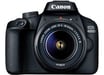 Kit d'appareil-photo Canon EOS 4000D + EF-S 18-55mm III SLR 18 MP 5184 x 3456 pixels, Noir