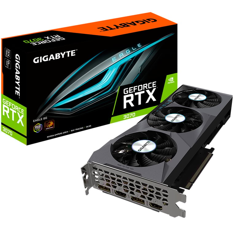 GIGABYTE EAGLE GeForce RTX 3070 OC 8G rev. 2.0 NVIDIA 8 Go GDDR6 Neuf