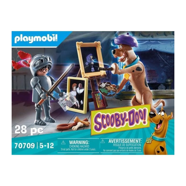 PLAYMOBIL - 70709 - SCOOBY-DOO avec chevalier noir - Neuf