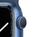 Watch Series 7 (GPS) 41 mm Caja de aluminio azul, correa deportiva azul abismal