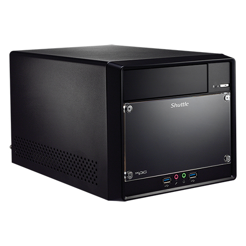 Shuttle XPC cube Barebone SH510R4 S1200 Intel H510 1xDP 1xHDMI 1x LAN 1x 5.25 ODD 2x 3.5 HDD bays Neuf