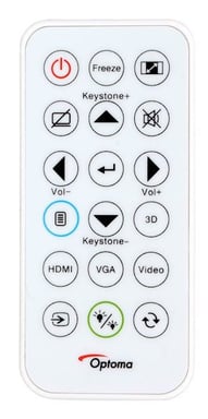 Optoma H190X Proyector de alcance estándar 3900 lúmenes ANSI DLP WXGA (1280x800) 3D Negro